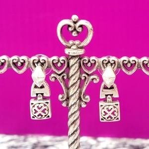 BRIGHTON RETIRED TRIBECA DANGLING POST EARRINGS NWOT